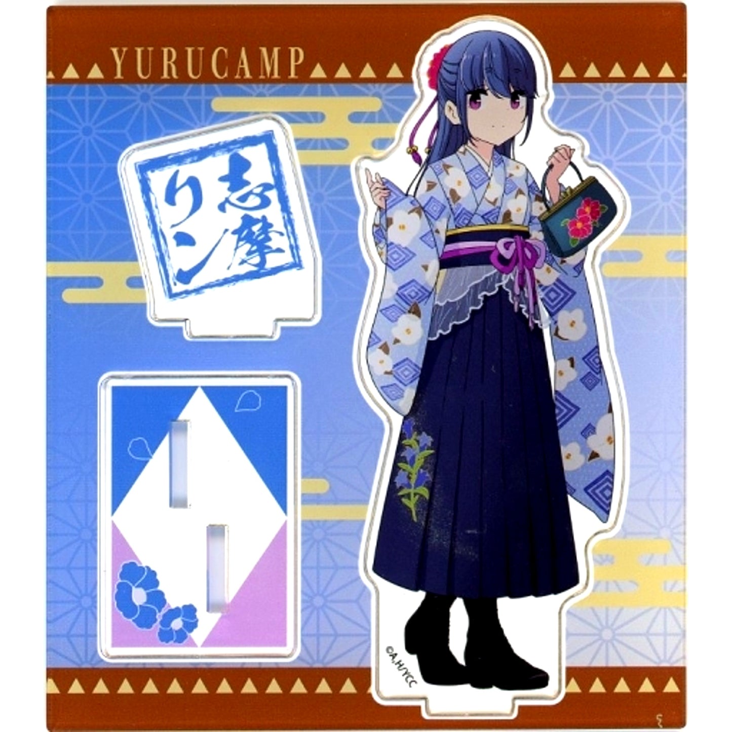 Rin Shima Japanese Clothes Ver. Acrylic Stand Yuru Camp Season 2 [USED]