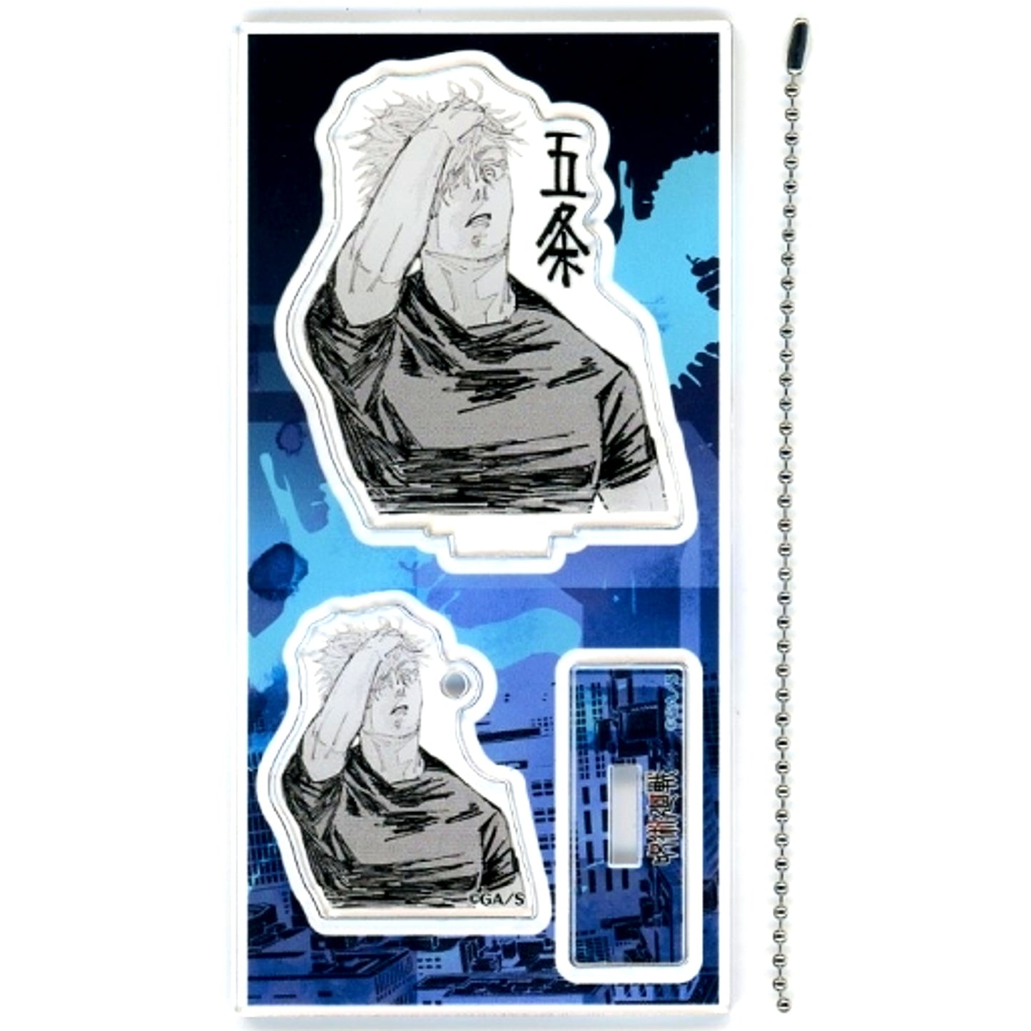 Satoru Gojo Jujutsu Kaisen Acrylic Figure & Acrylic Charm Jump Characters Store Limited [USED]