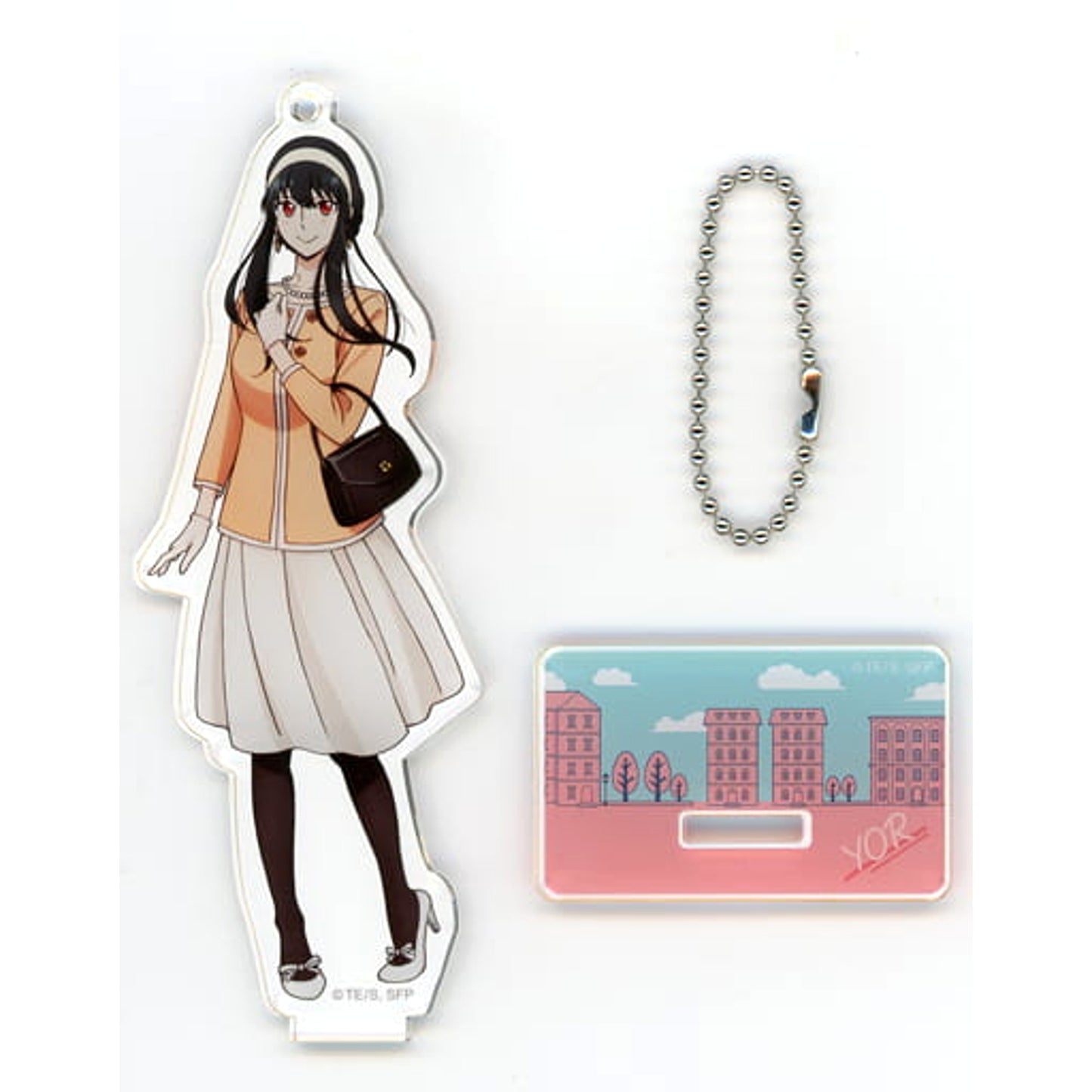 Yor Forger SPY x FAMILY Newly Drawn Acrylic Stand Keychain Animejapan 2022 Limited [USED]