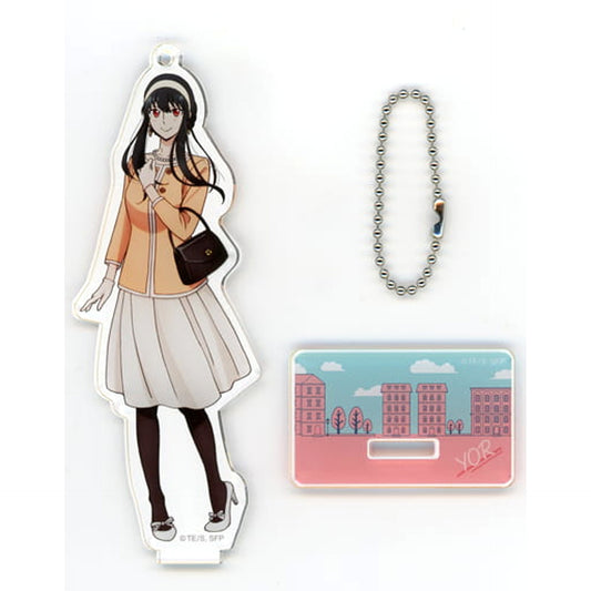 Yor Forger SPY x FAMILY Newly Drawn Acrylic Stand Keychain Animejapan 2022 Limited [USED]