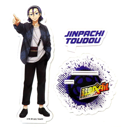 Jinpachi Todo Acrylic Stand Yowamushi Pedal GLORY LINE x Don Quijote [USED]