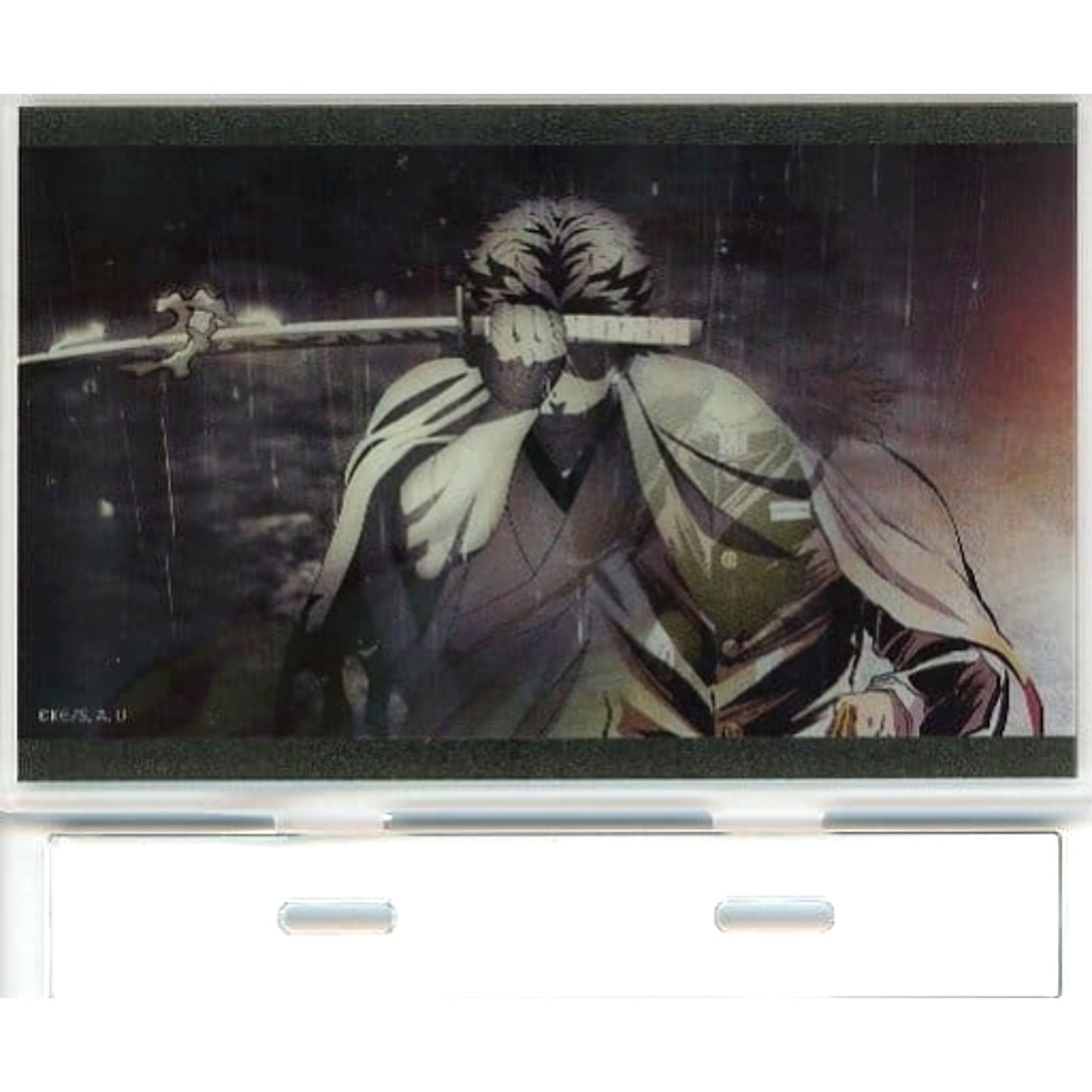 Kyojuro Rengoku - Sword Sideways / White Background TV Anime Demon Slayer: Kimetsu no Yaiba Mugen Train Arc x ufotable Cafe x Machi Asobi Cafe Flame Hashira Lenticular Random Acrylic Stand [USED]
