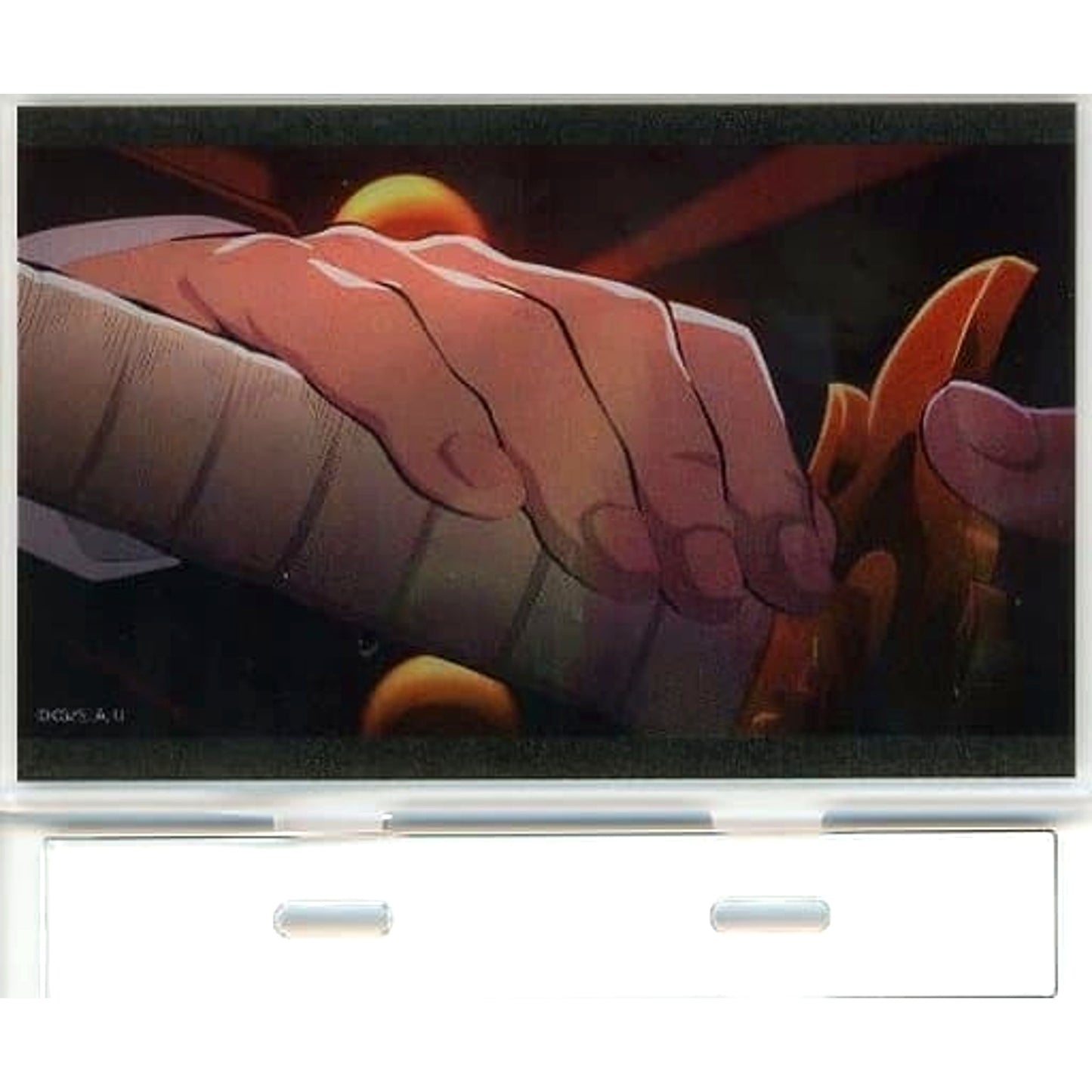 Kyojuro Rengoku - Sheath and Hand Close-up TV Anime Demon Slayer Mugen Train Arc x ufotable Cafe x Machi Asobi CAFE Flame Hashira Lenticular Random Acrylic Stand [USED]