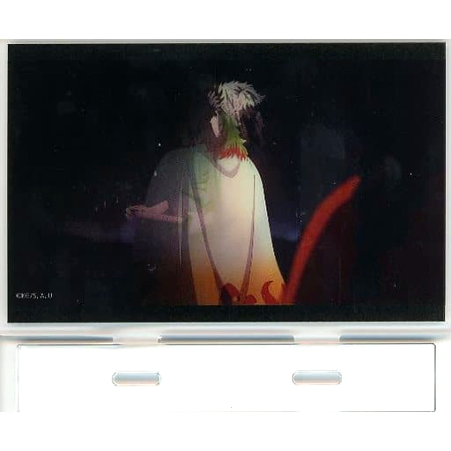 Kyojuro Rengoku - Back View TV Anime Demon Slayer: Kimetsu no Yaiba Mugen Train Arc x ufotable Cafe x Machi Asobi Cafe Flame Hashira Lenticular Random Acrylic Stand [USED]