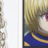 Kurapika HUNTER x HUNTER Collectable Key Chain with Character Card Universal Studios Japan Limited Key Ring [USED]