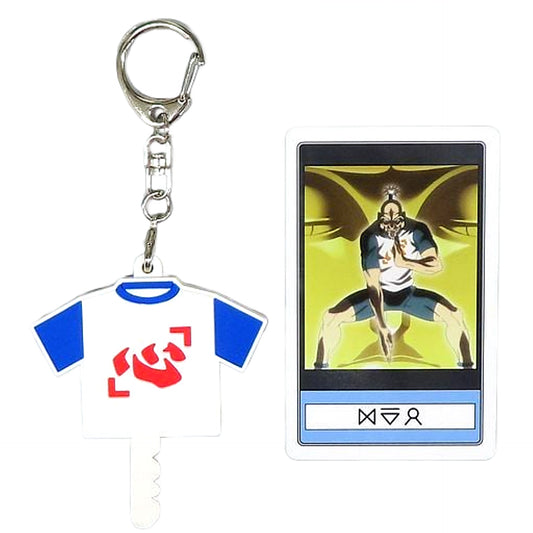 Isaac Netero Hunter x Hunter Collectable Key Chain Universal Studios Japan Limited with Character Card Key Chain [USED]