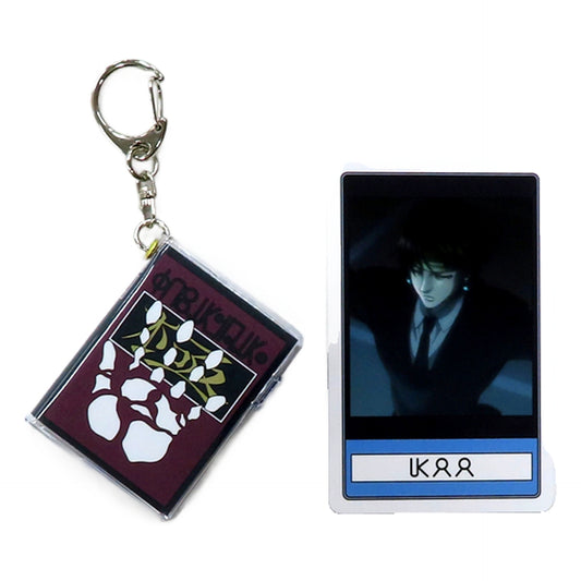 Chrollo Lucilfer Hunter x Hunter Collectable Key Chain Universal Studios Japan Limited with Character Card Key Chain [USED]