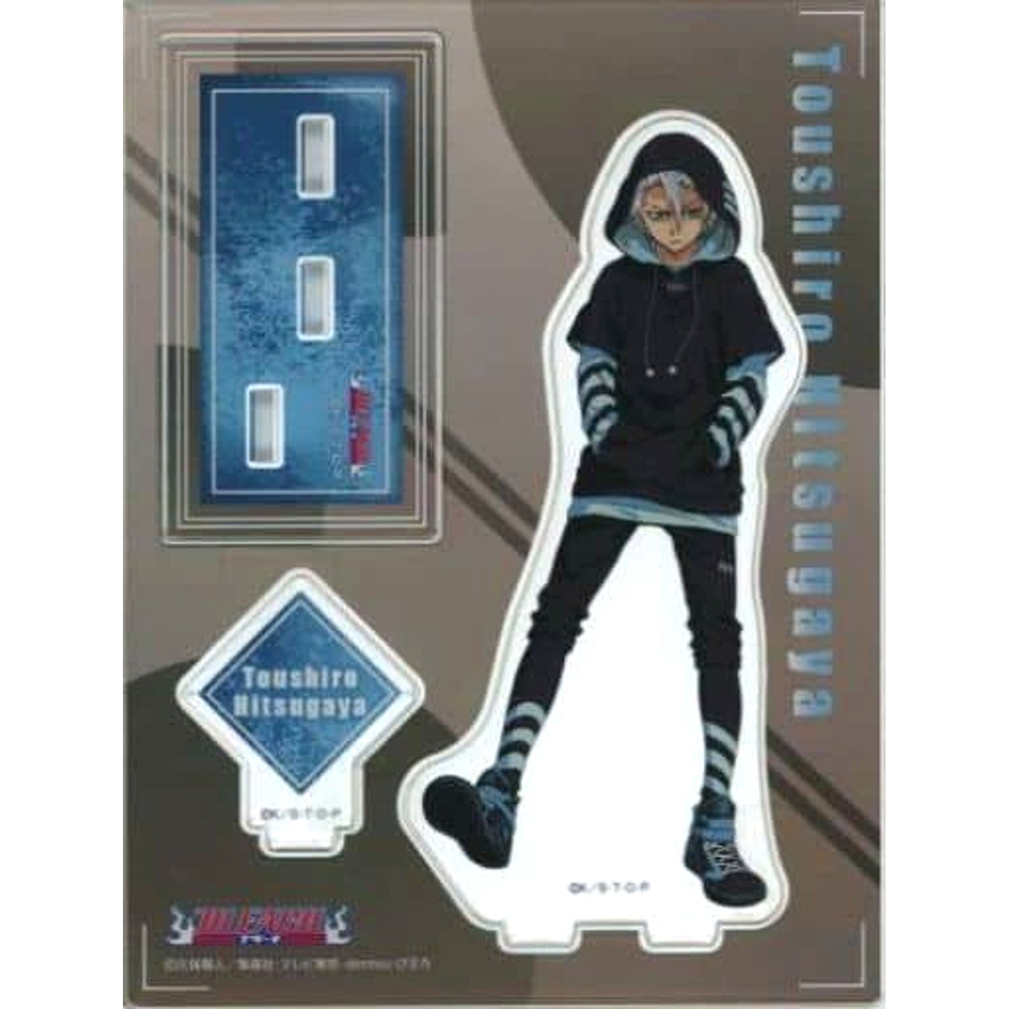 Toshiro Hitsugaya BLEACH THE STREET COLLECTION side BLACK Acrylic Stand Animate Limited [USED]