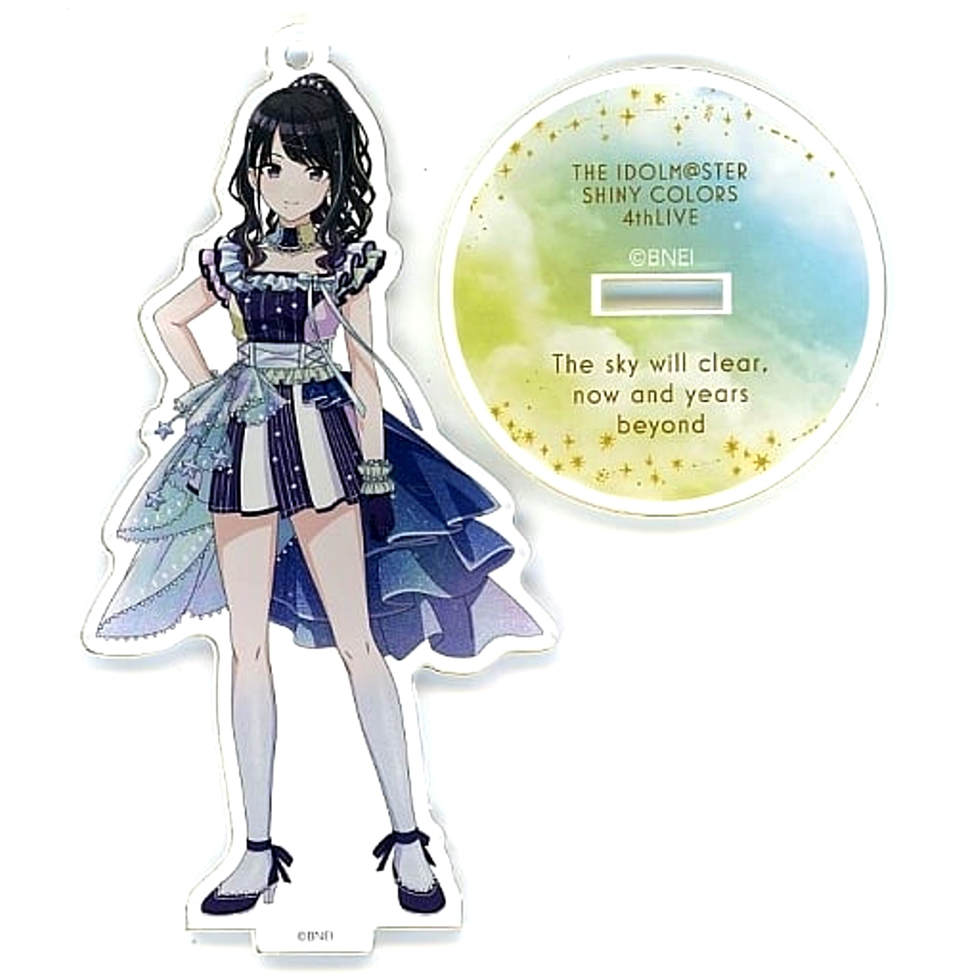 Hiori Kazano The Idolmaster Shiny Colors Official Acrylic Stand Keychain 4th Live Ver. [USED]