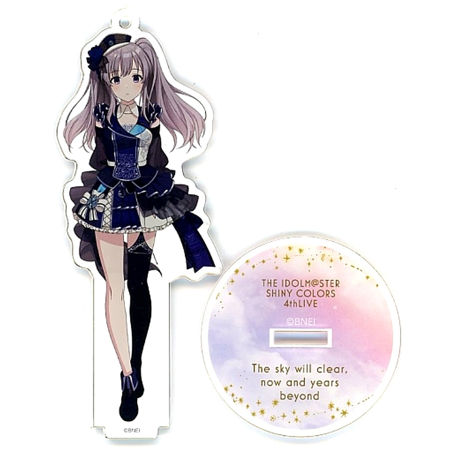 Kiriko Yuikoku 4thLIVE Ver. The Idolmaster Shiny Colors Official Acrylic Stand Keychain [USED]