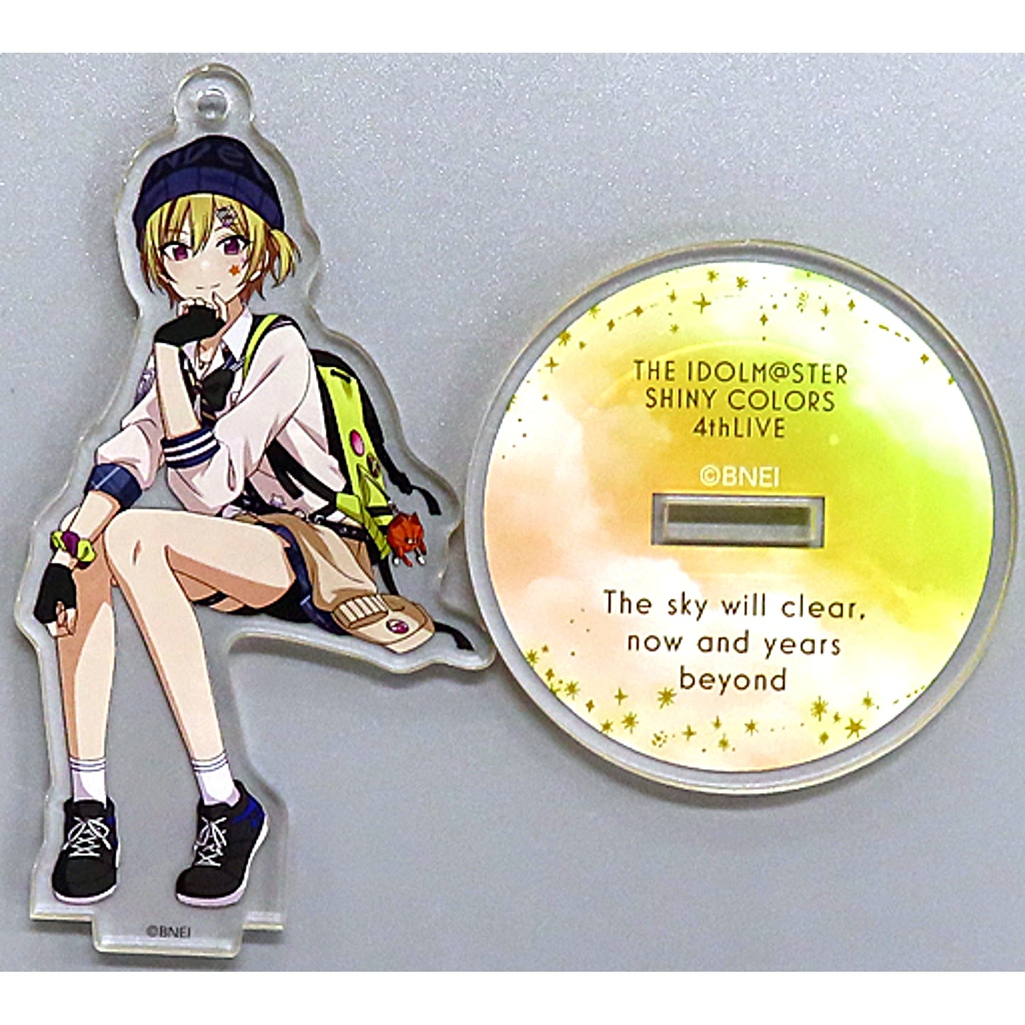 Juri Saijo The Idolmaster Shiny Colors Official Acrylic Stand Keychain 4th Live Ver. [USED]