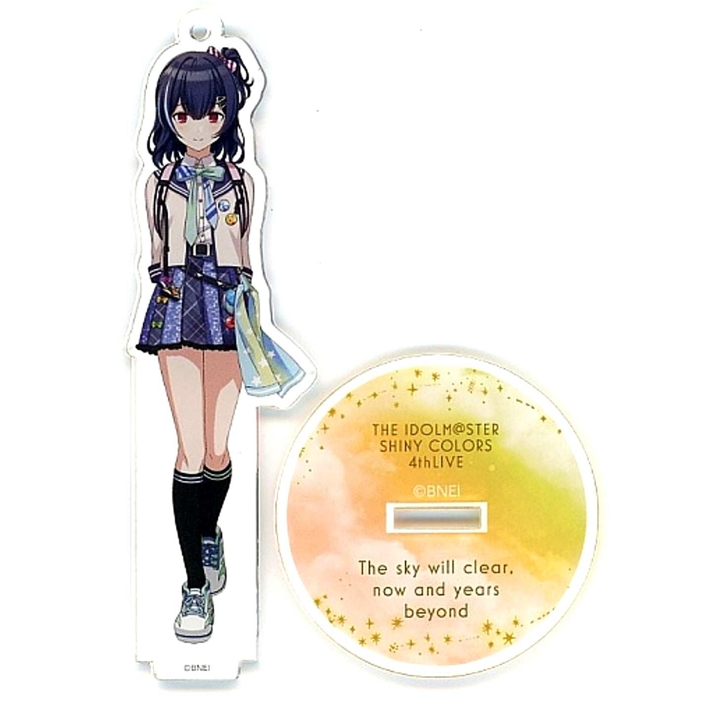 Rinze Morino 4thLIVE Ver. The Idolmaster Shiny Colors Official Acrylic Stand Keychain [USED]