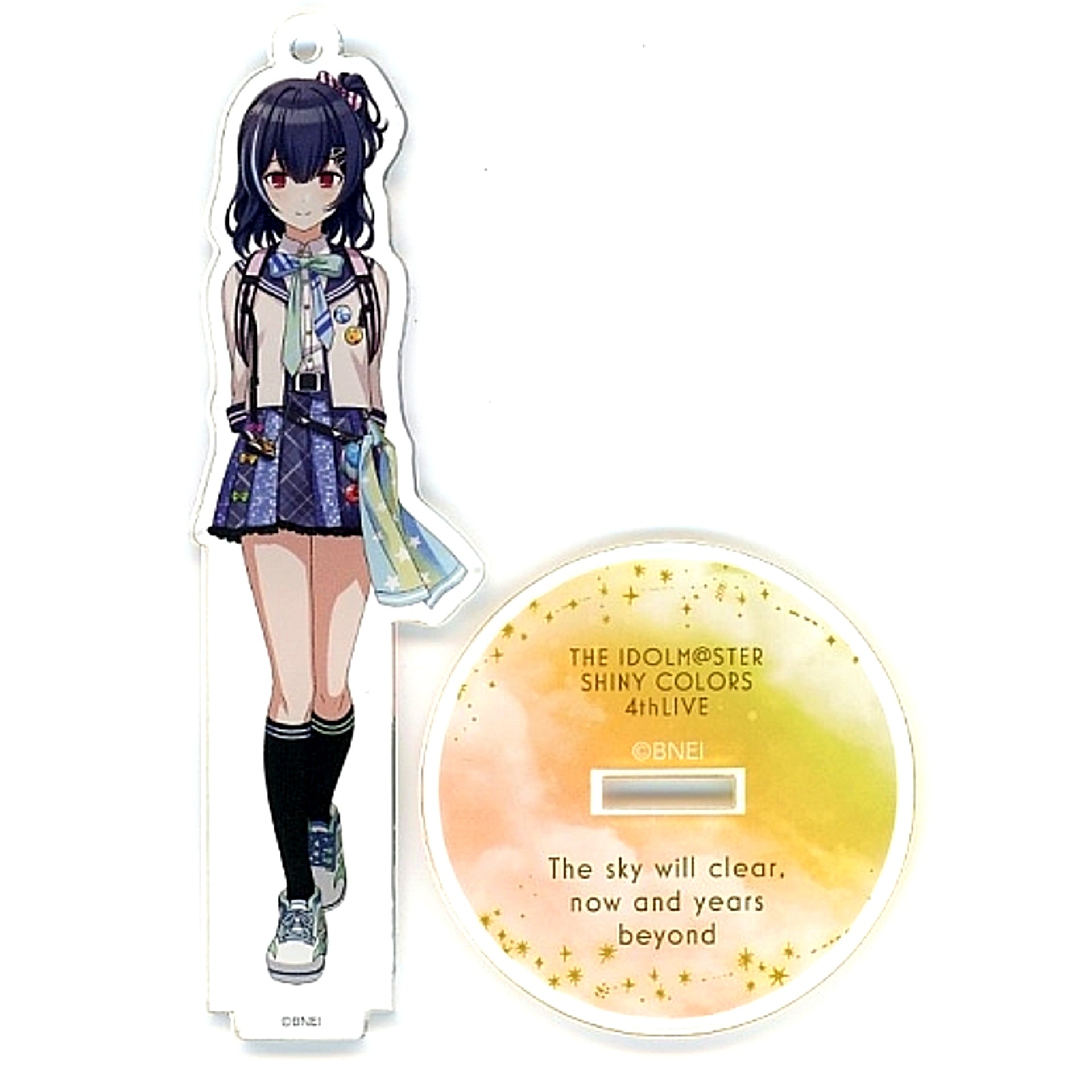 Rinze Morino 4thLIVE Ver. The Idolmaster Shiny Colors Official Acrylic Stand Keychain [USED]