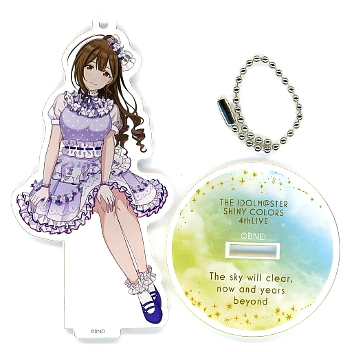 Chiyuki Kuwayama The Idolm@ster Shiny Colors Official Acrylic Stand Keychain 4th Live Ver. [USED]