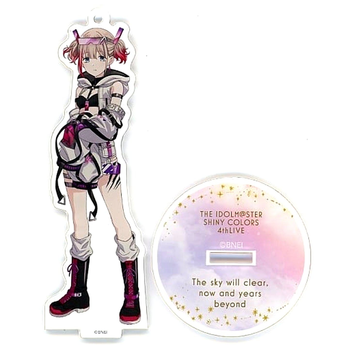 Asahi Serizawa 4thLIVE Ver. The Idolmaster Shiny Colors Official Acrylic Stand Keychain [USED]