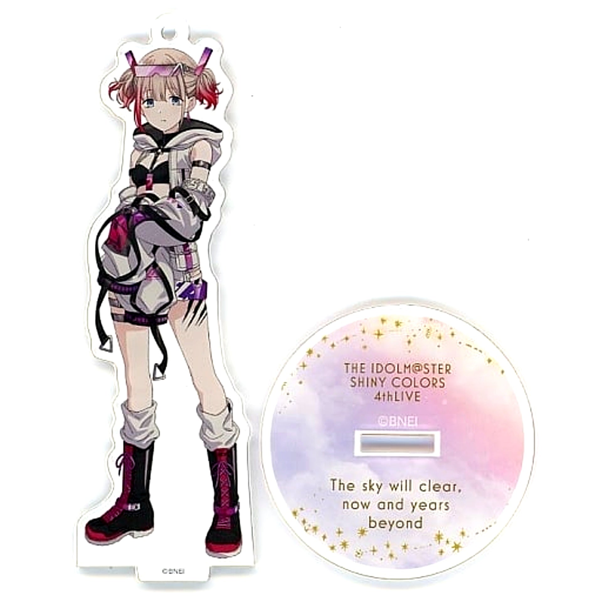 Asahi Serizawa 4thLIVE Ver. The Idolmaster Shiny Colors Official Acrylic Stand Keychain [USED]