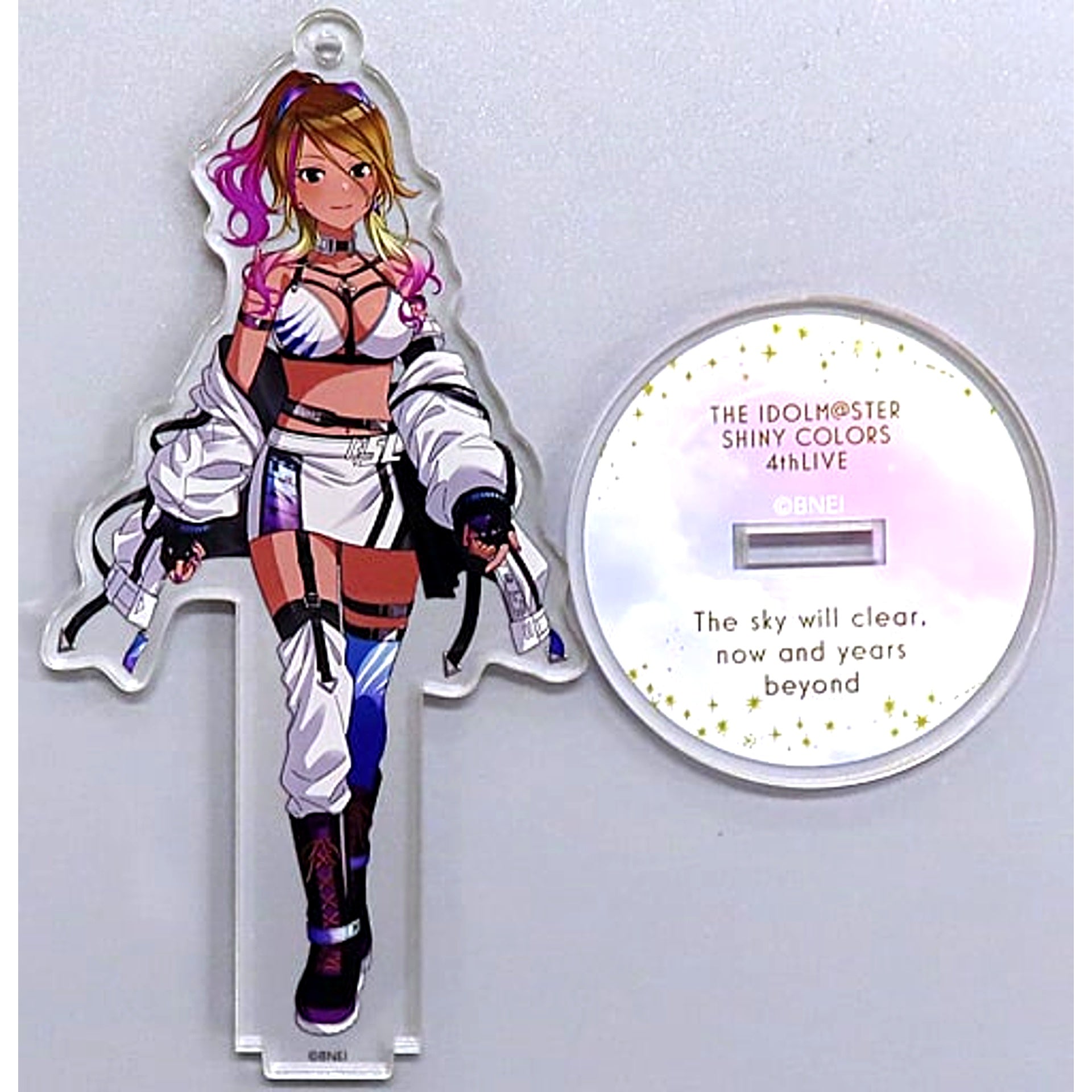 Mei Izumi 4thLIVE Ver. The Idolmaster Shiny Colors Official Acrylic Stand Keychain [USED]