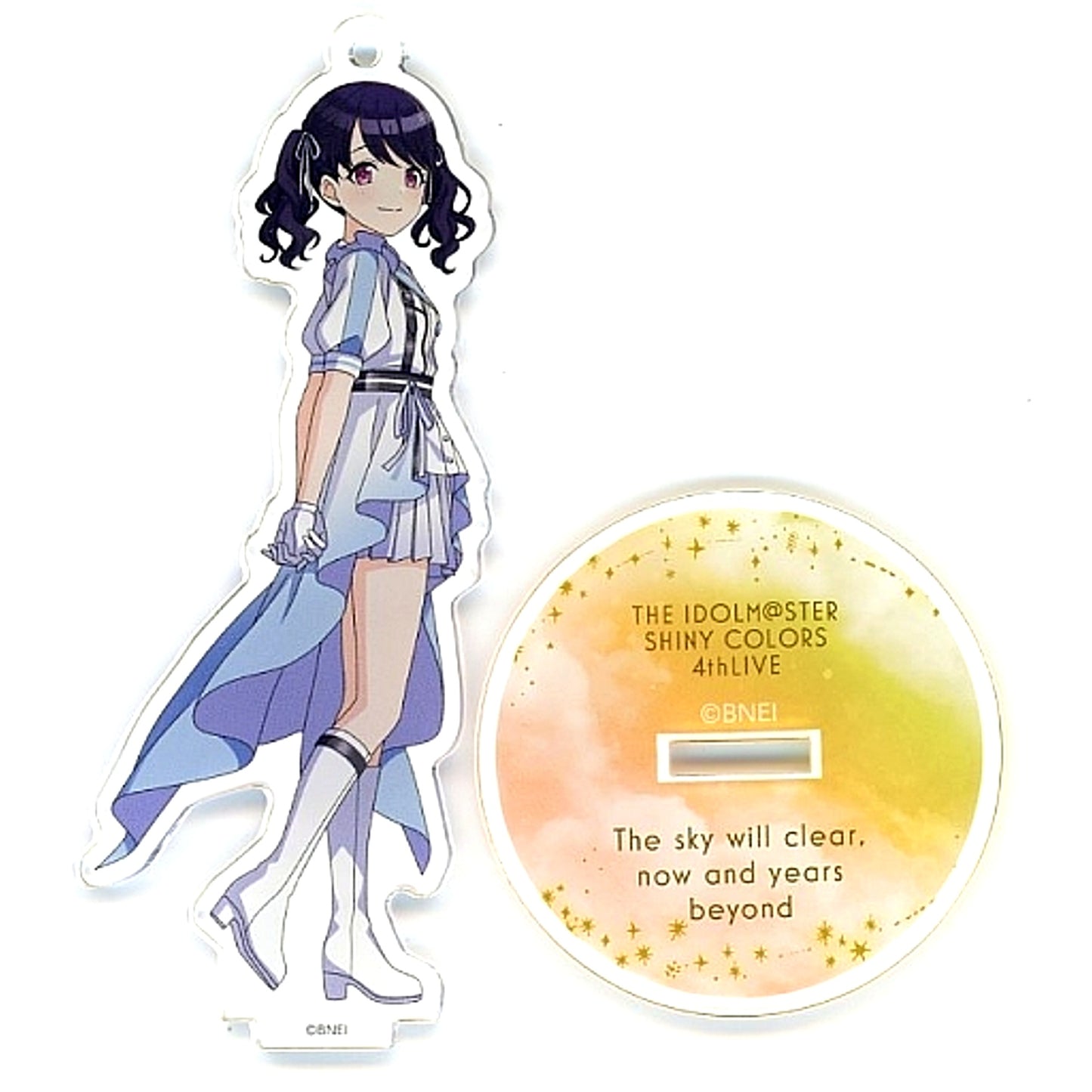 Koito Fukumaru 4thLIVE Ver. Official Acrylic Stand Keychain The Idolmaster Shiny Colors [USED]