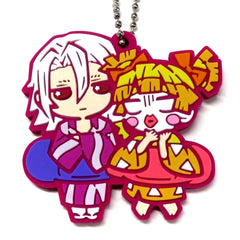 Tengen Uzui & Zenko Zenitsu Agatsuma Demon Slayer Chara Banchoko Rubber Mascot Vol 9 [USED]