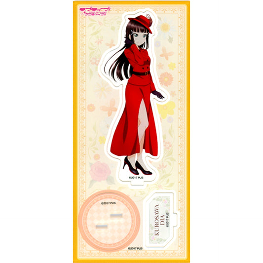 Dia Kurosawa Red Coat Acrylic Stand Love Live! Sunshine!! [USED]