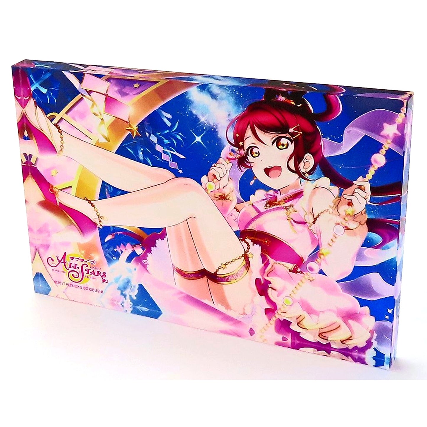 Riko Sakurauchi Acrylic Art Panel Vol.2 Aqours Love Live! School Idol Festival ALL STARS Premium Shop Limited [USED]