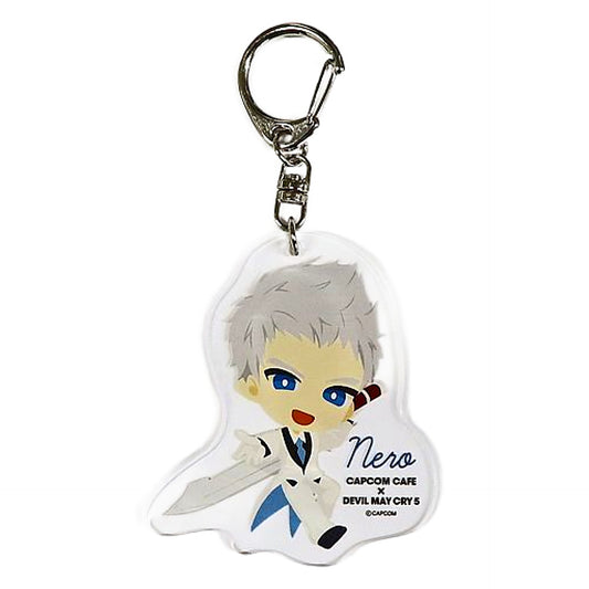 Devil May Cry 5 Nero Trading Acrylic Keychains Capcom Cafe Limited Keychains [USED]