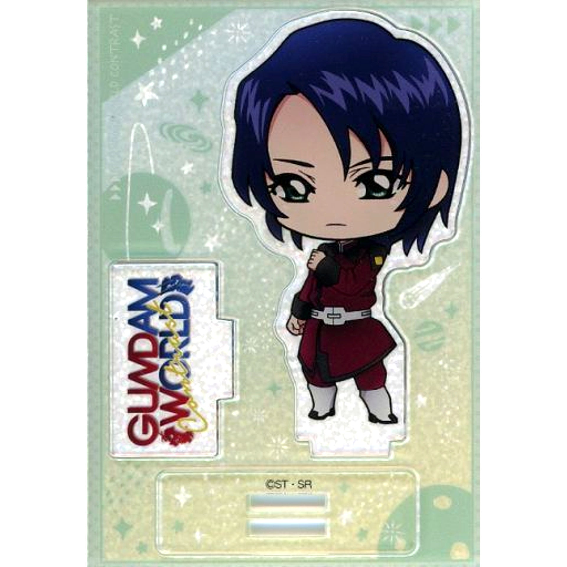 Athrun Zala Pilot Suit Gundam World CONTRAST in Nagoya Acrylic Stand [USED]