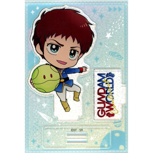 Amuro Ray Acrylic Stand Gundam World CONTRAST in Nagoya [USED]