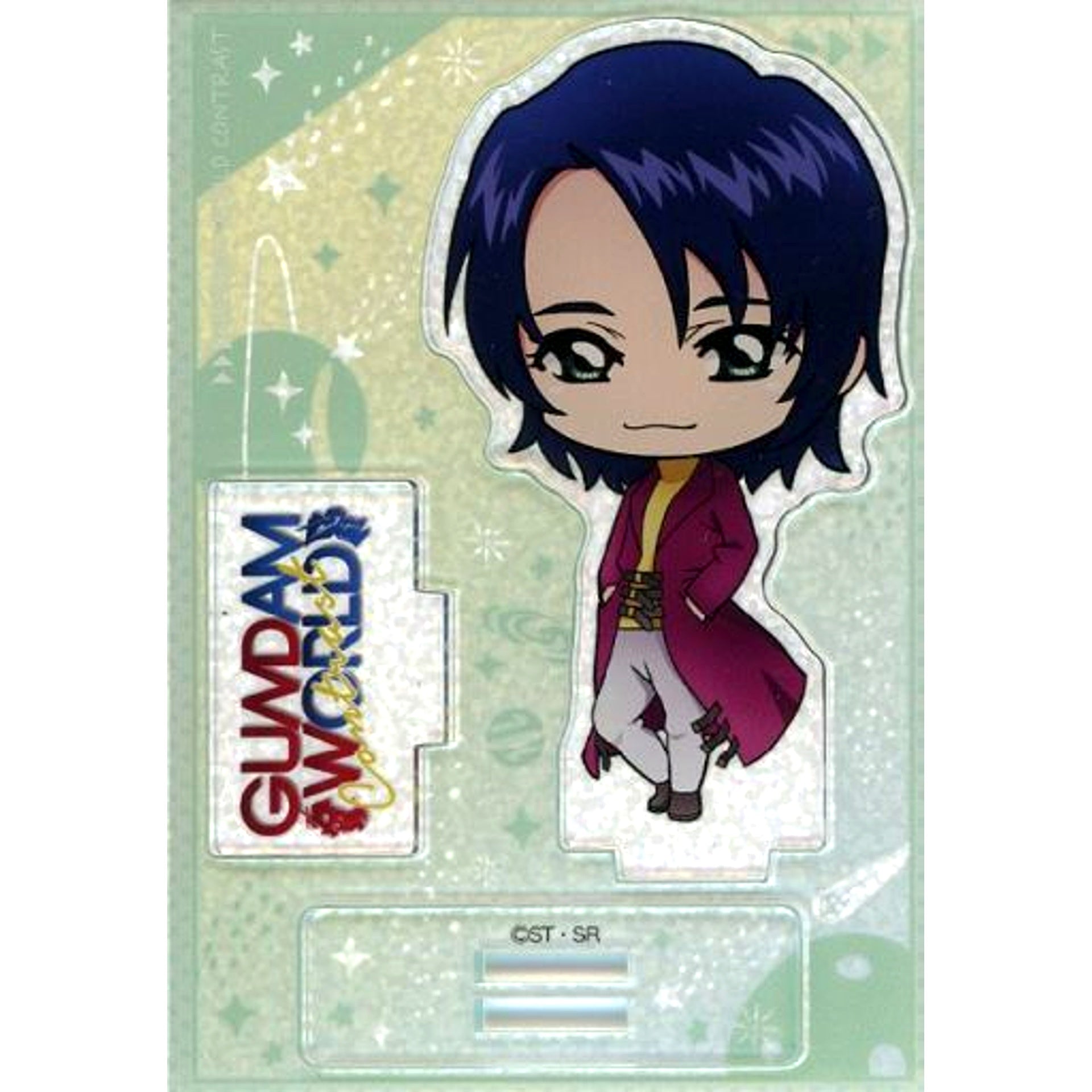 Athrun Zala Casual Clothes Mobile Suit Gundam World CONTRAST in Nagoya Acrylic Stand [USED]