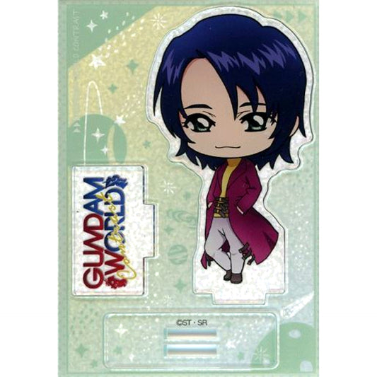 Athrun Zala Casual Clothes Mobile Suit Gundam World CONTRAST in Nagoya Acrylic Stand [USED]