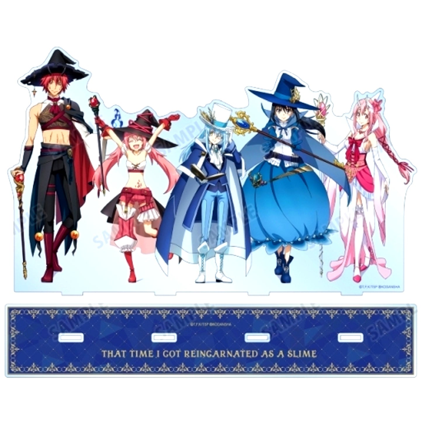 Group Wizard Ver That Time I Got Reincarnated as a Slime Illustration BIG Acrylic Stand [USED]