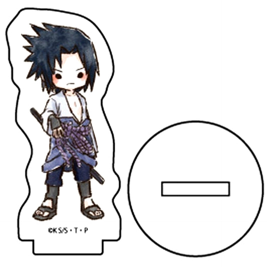 Sasuke Uchiha Petit Acrylic Stand 01 GraffArt Naruto Shippuden [USED]