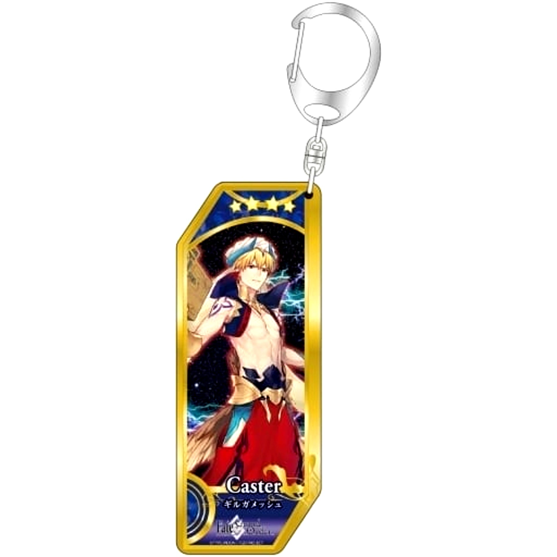 Fate/Grand Order No.132 Caster Gilgamesh Servant Keyholder [USED]