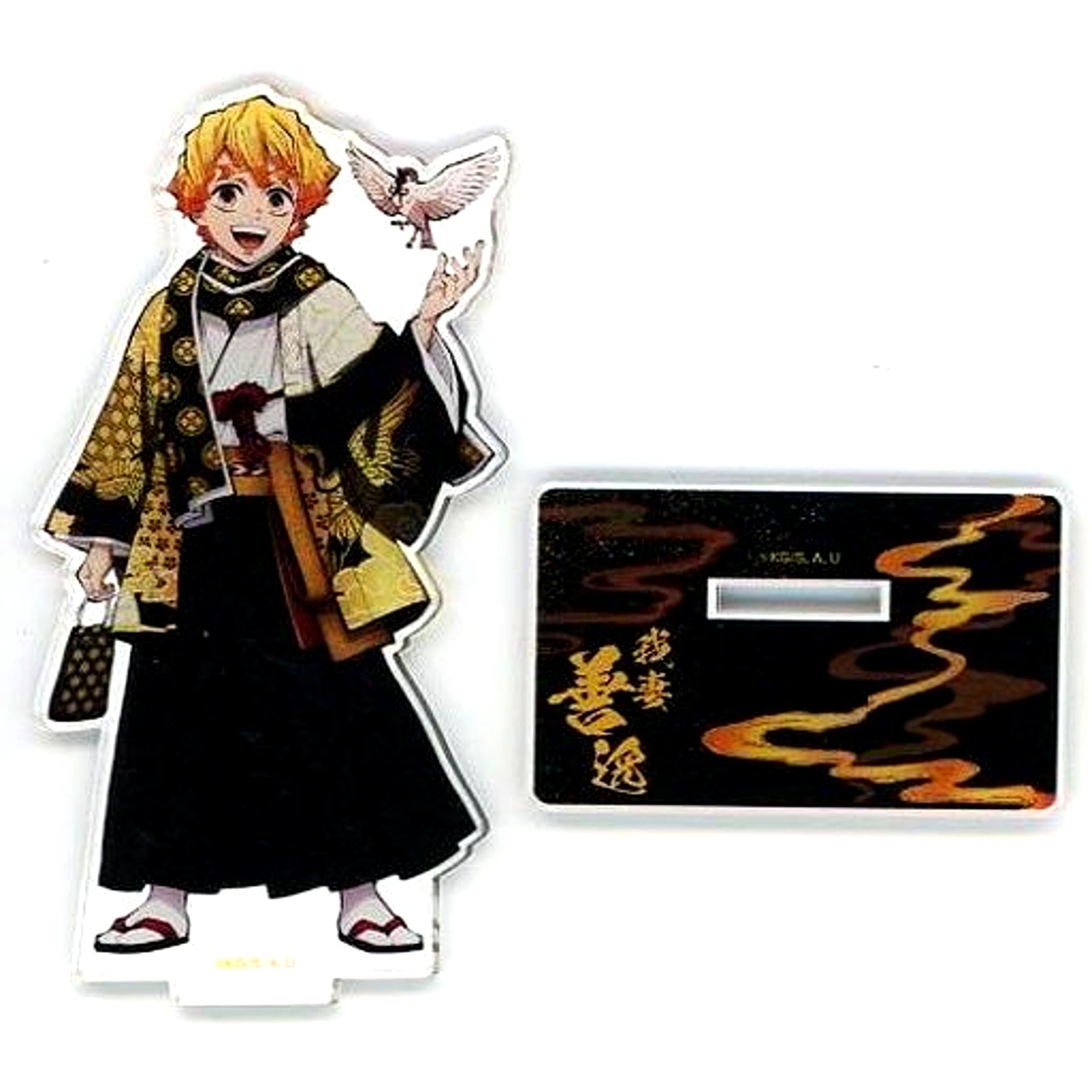 Zenitsu Agatsuma Acrylic Stand Demon Slayer Kimetsu Festival Anime 3rd Anniversary [USED]