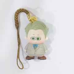 Jujutsu Kaisen Kento Nanami Fancy Characters Netsuke Mascot 2 Keychains [USED]