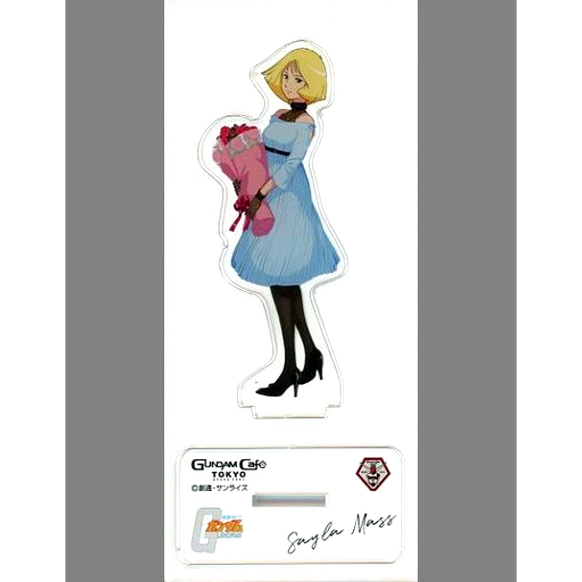 Sayla Mass 202007 Mobile Suit Gundam MODEL SHEET AS Acrylic Stand GUNDAM Cafe TOKYO BRAND CORE Ltd [USED]