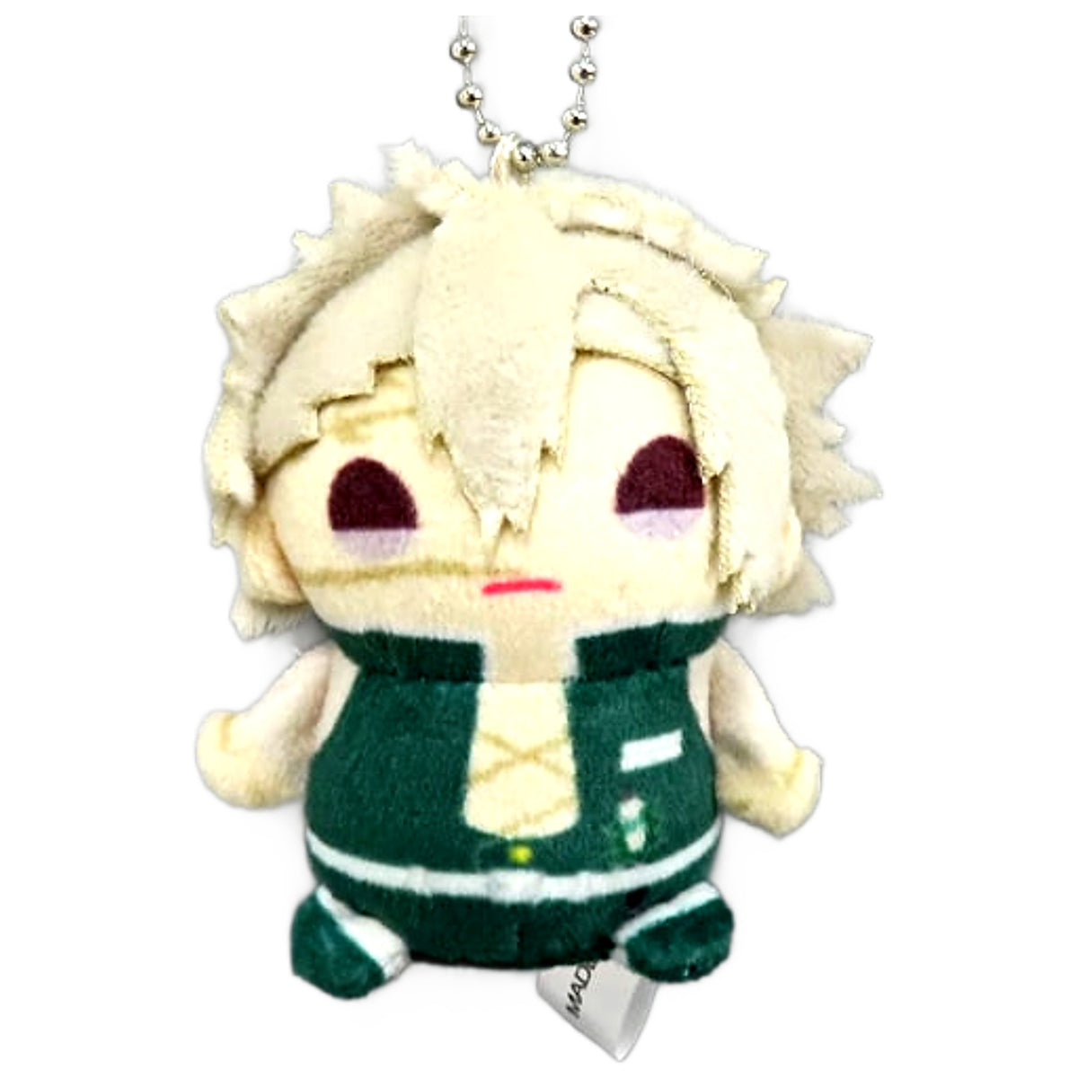 Jujutsu Kaisen Sanemi Shinazugawa Chicchai Mame Mate Plush Mascot Collection Part 2 Keychains [USED]