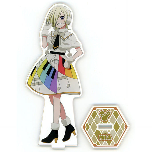 Mia Taylor Colorful Dreams! Colorful Smiles! Big Acrylic Stand Sega Collabo Cafe Love Live! Nijigasaki High School Idol Club [USED]