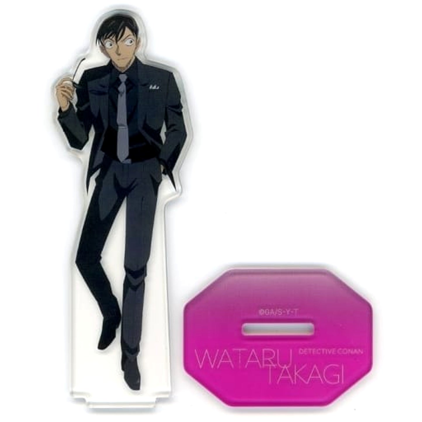 Sega Lucky Kuji Detective Conan Secret Suit Collection Wataru Takagi Acrylic Stand Prize I Acrylic Stands [USED]