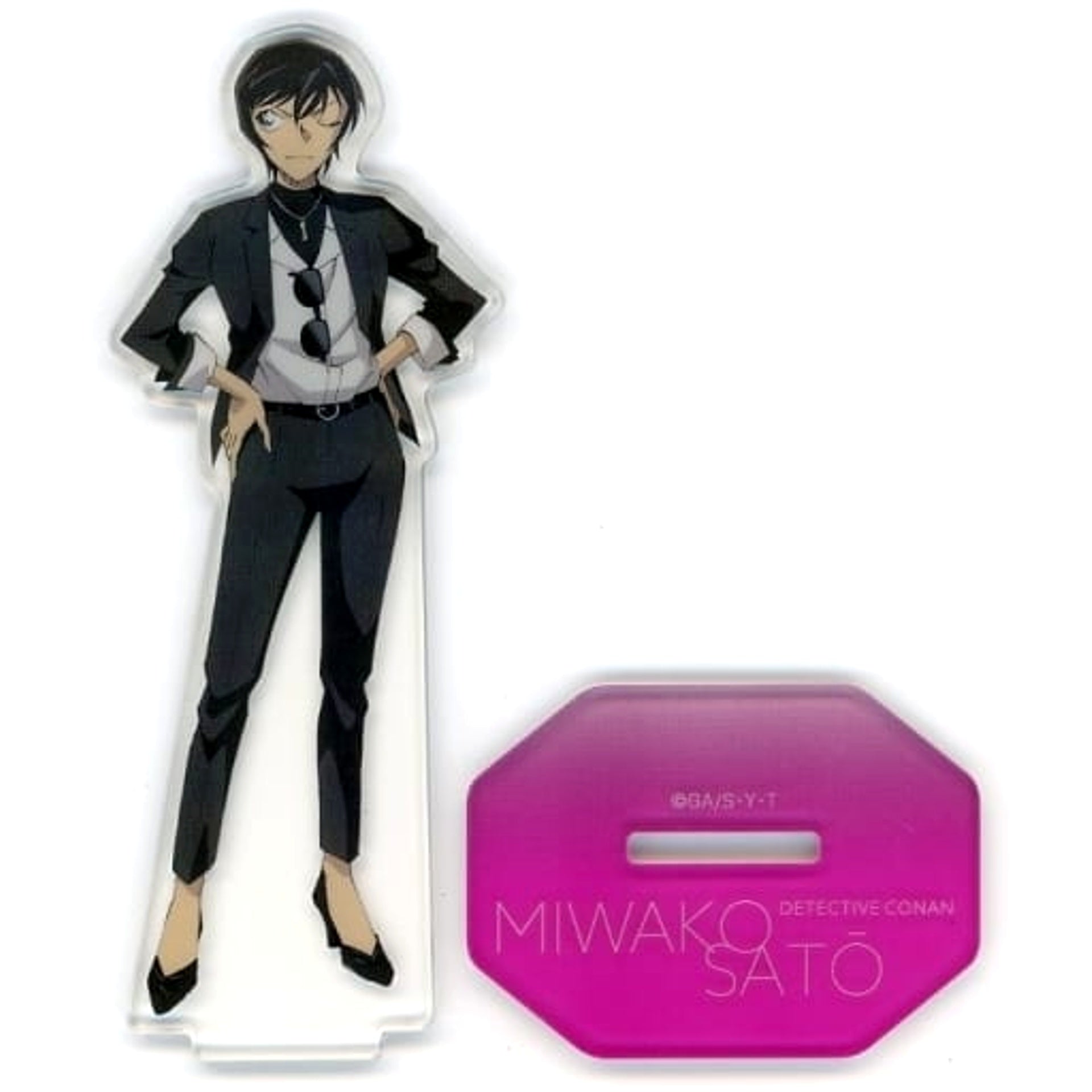 Detective Conan Miwako Sato Sega Lucky Kuji Secret Suit Collection Acrylic Stand Prize I [USED]