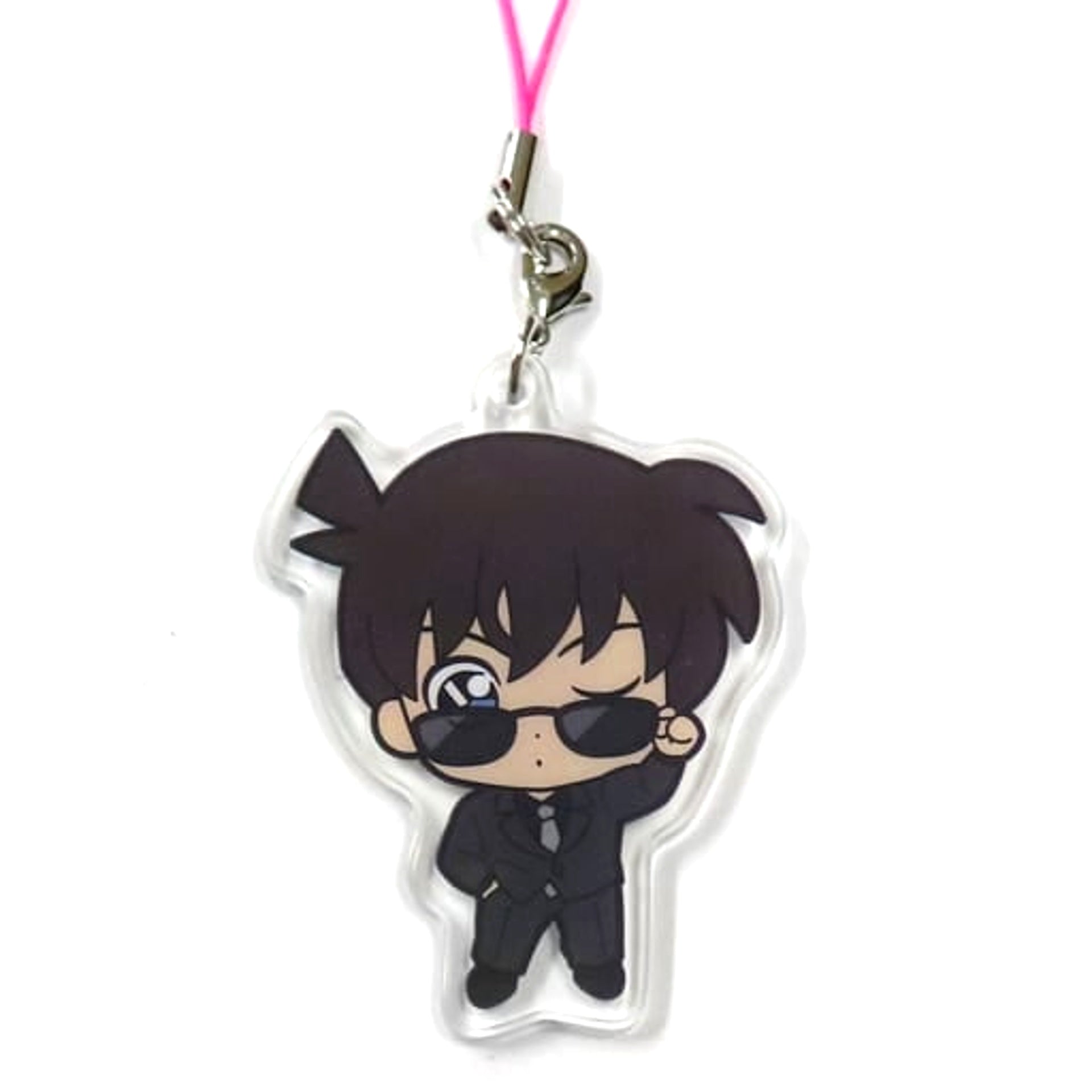 Detective Conan Conan Edogawa Sega Lucky Kuji Secret Suit Collection Acrylic Strap Prize K [USED]