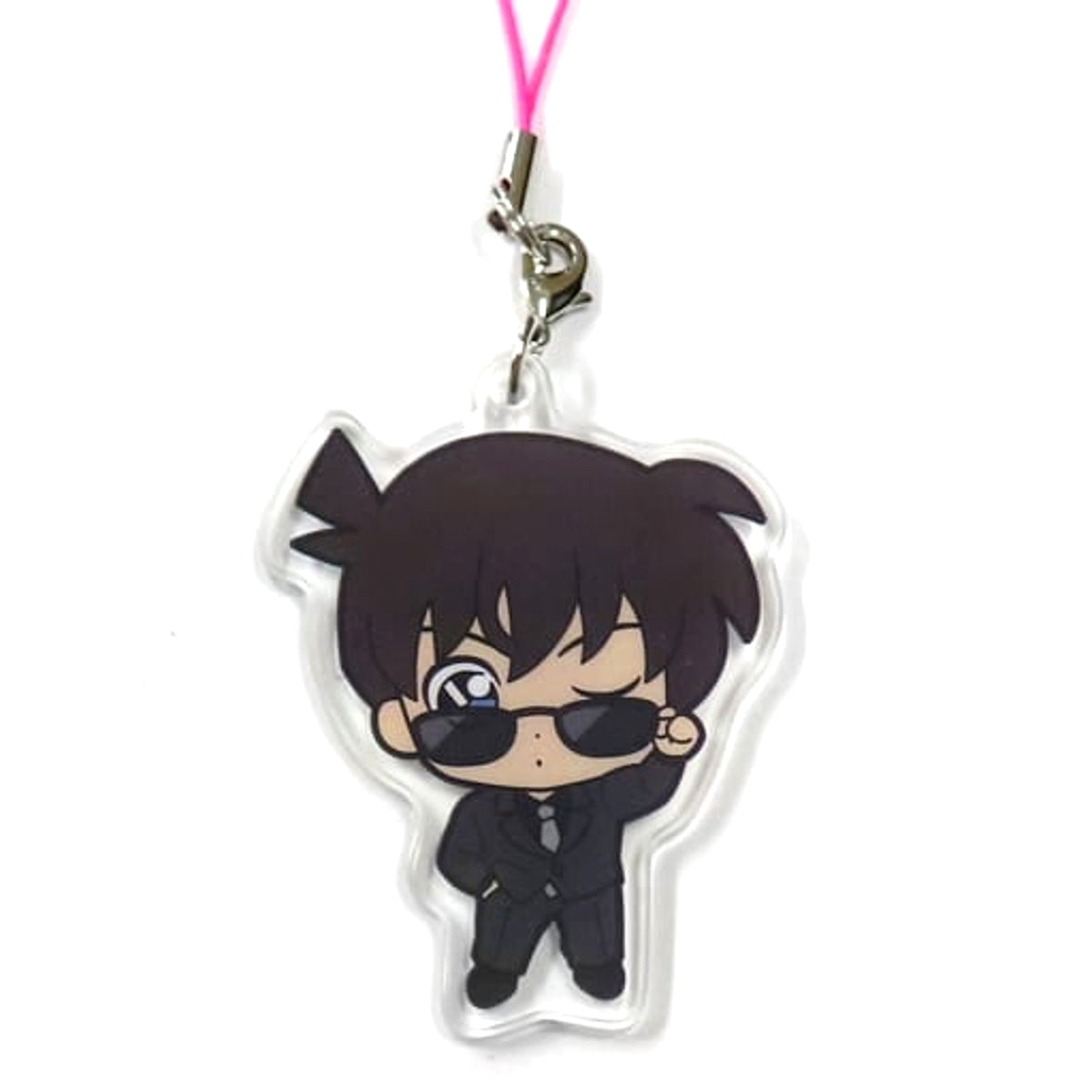 Detective Conan Conan Edogawa Sega Lucky Kuji Secret Suit Collection Acrylic Strap Prize K [USED]