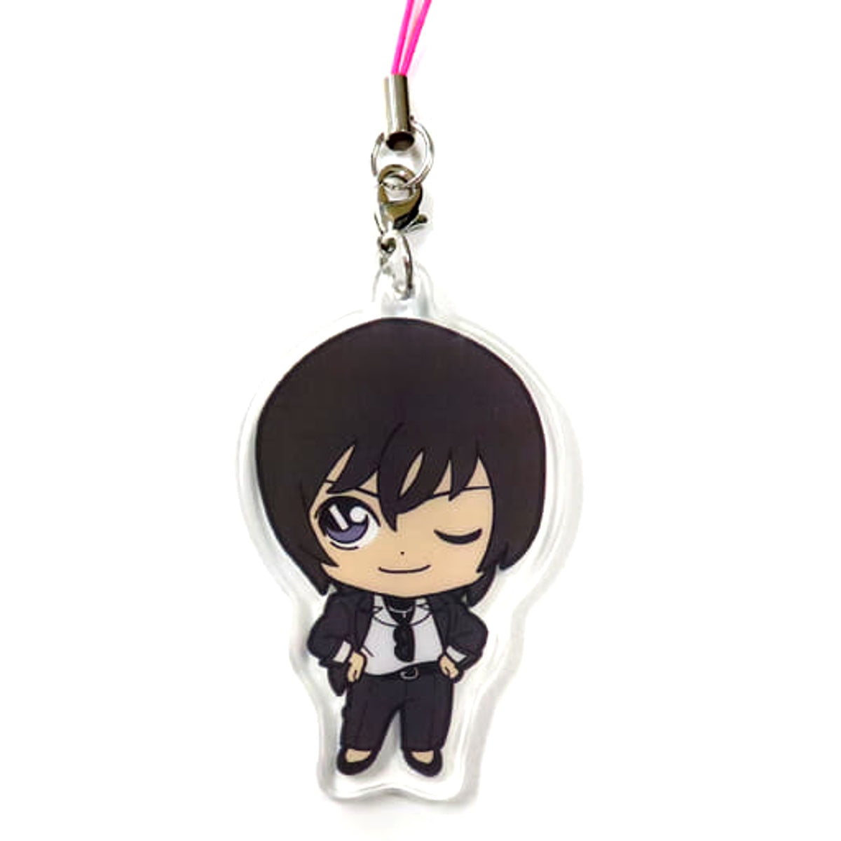 Detective Conan Miwako Sato Sega Lucky Kuji Secret Suit Collection Acrylic Strap Prize K [USED]