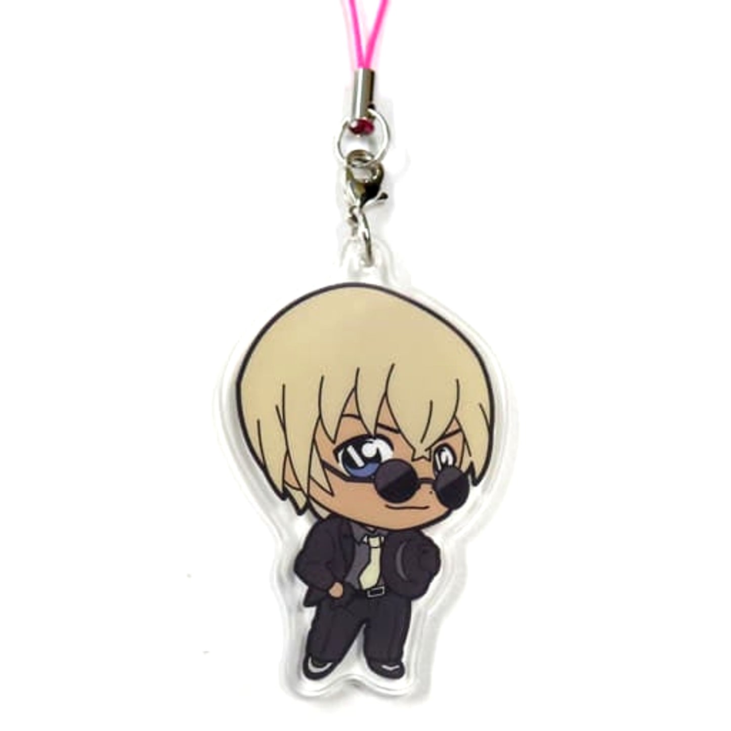 Detective Conan Rei Furuya Sega Lucky Kuji Secret Suit Collection Acrylic Strap Prize K [USED]