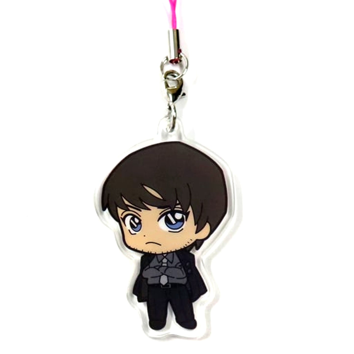Hiromitsu Morofushi K Prize Detective Conan Acrylic Strap Sega Lucky Kuji Secret suit collection [USED]