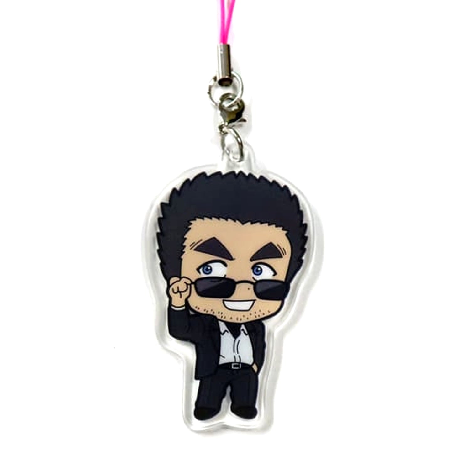 Detective Conan Wataru Date Sega Lucky Kuji Secret Suit Collection Acrylic Strap Prize K [USED]