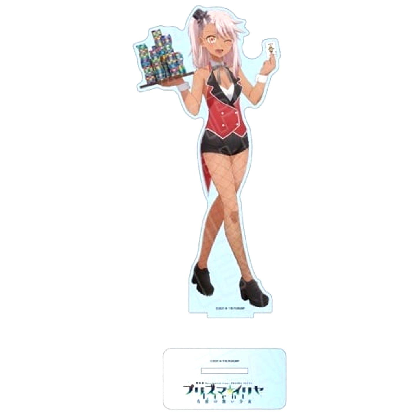 Chloe von Einzbern Fate/kaleid liner Prisma Illya Licht The Nameless Girl Casino ver. Jumbo Acrylic Figure [USED]