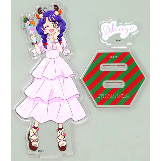 Sango Suzumura Tropical-Rouge! Precure Acrylic Stand Tropical-Rouge! MERRY CHRISTMAS Pretty Store Limited [USED]