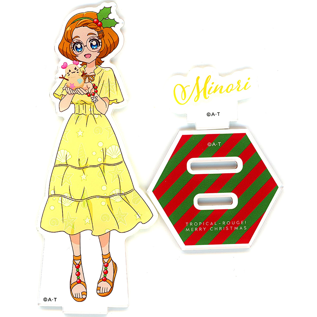 Minori Ichinose Tropical-Rouge! Precure MERRY CHRISTMAS Pretty Store Limited Acrylic Stand [USED]