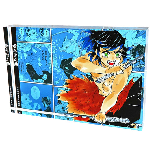 Inosuke Hashibira Acrylic Block Heroes Demon Slayer: Kimetsu no Yaiba [USED]